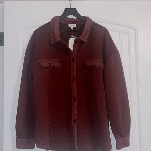 NWT Belk Wonderly Quilted Shirt XXL - Picture 1 of 5